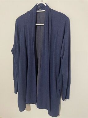 Open-Front Navy Women’s Cardigan Sweater